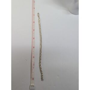 925 RL‎ Sterling Silver Ball Bead Chain Bracelet 7in